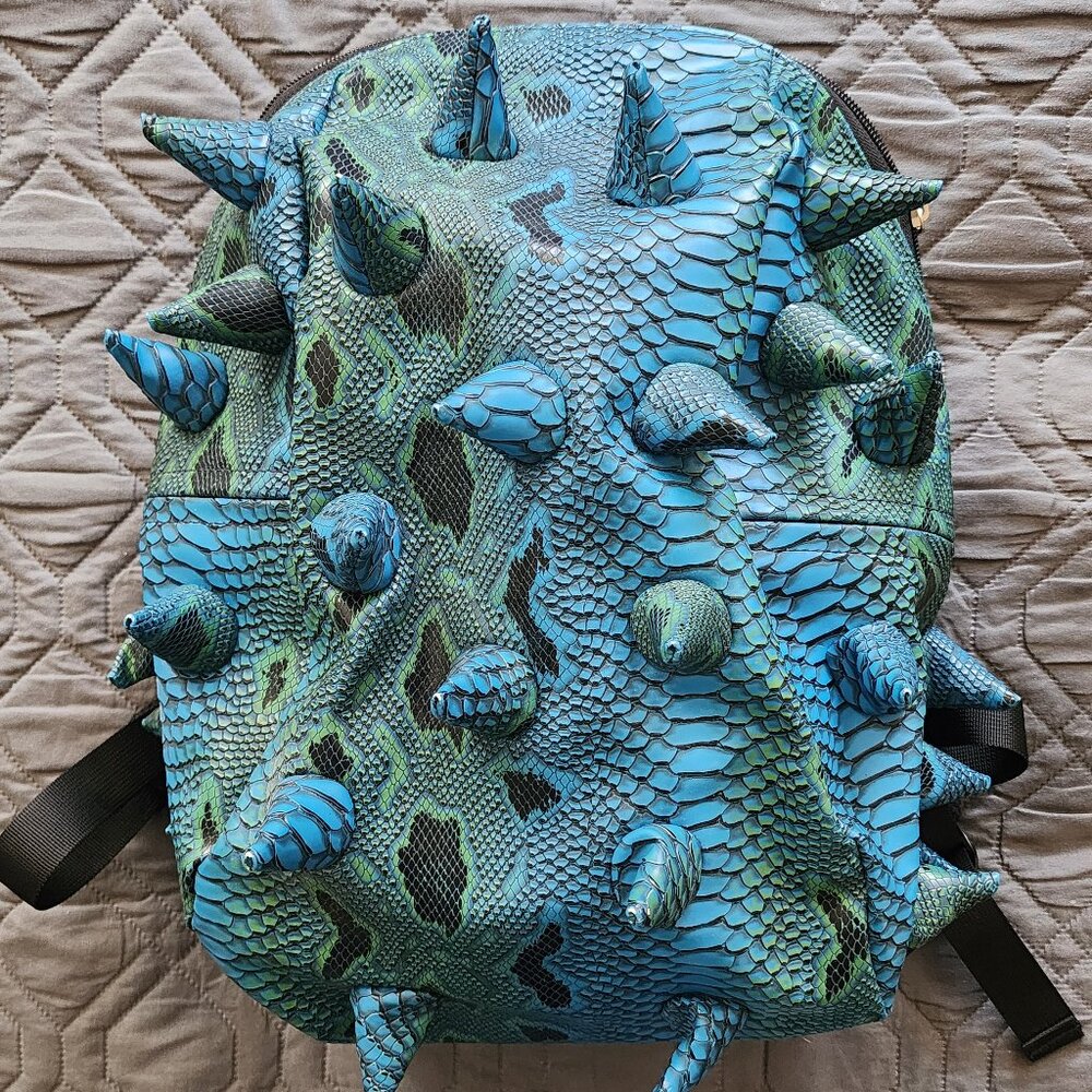 MadPax 3D Spiked Blue Mamba Daypack